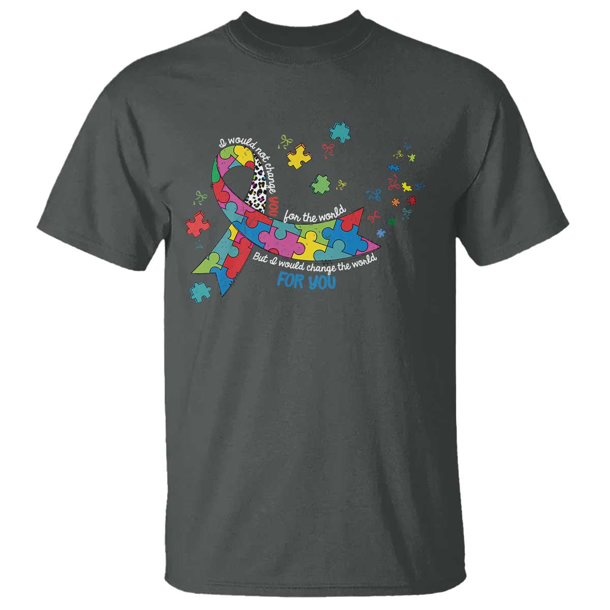 Autism Support Coquette Bow T Shirt Special Education Teacher