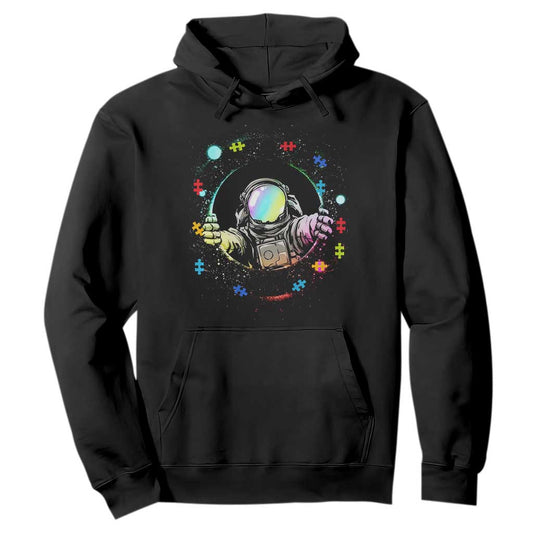 Astronaut Autism Support Hoodie Space Autistic Kids Sped Teacher
