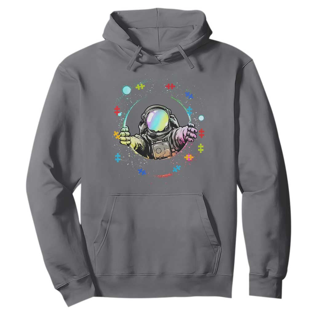 Astronaut Autism Support Hoodie Space Autistic Kids Sped Teacher