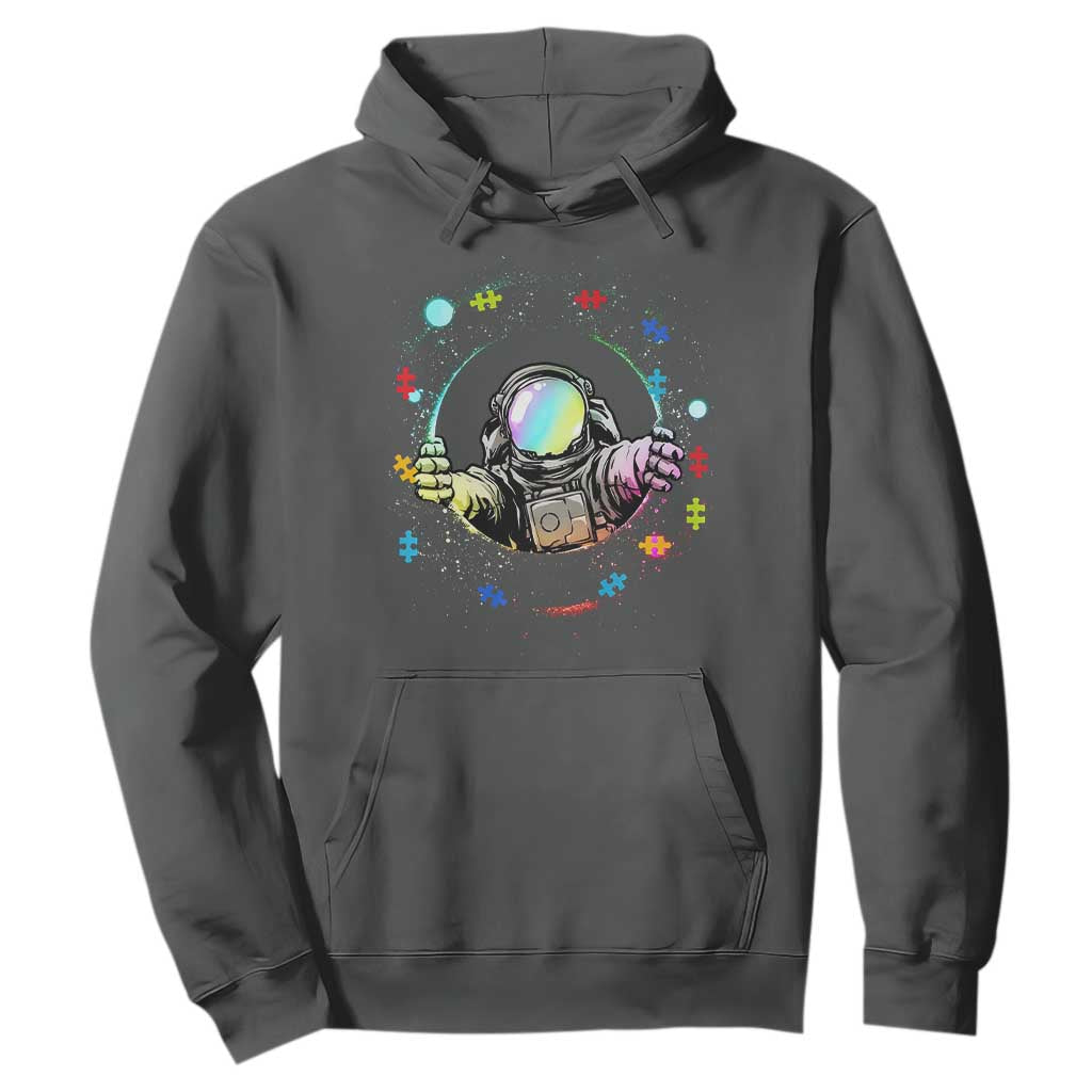Astronaut Autism Support Hoodie Space Autistic Kids Sped Teacher