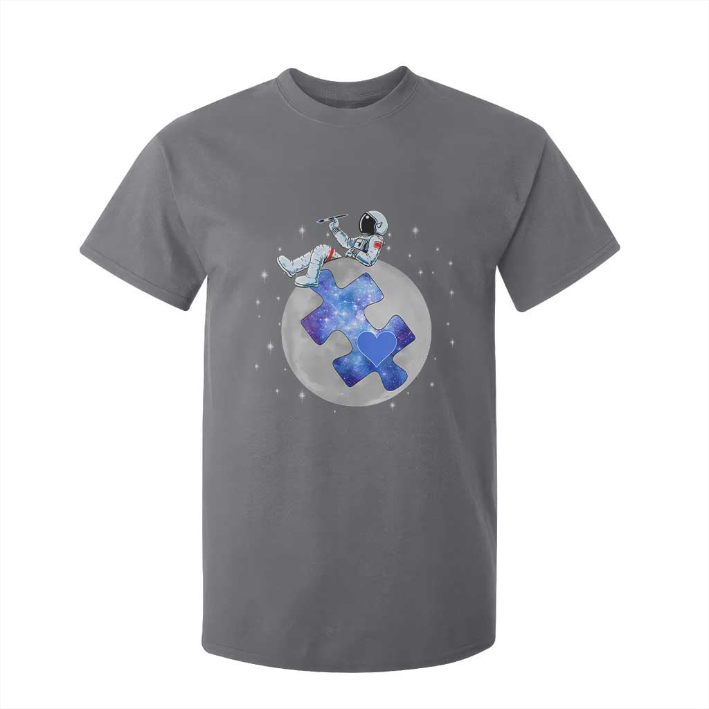 Autism Support Astronaut T Shirt For Kid Space Stars Autistic Kids Sped Teacher