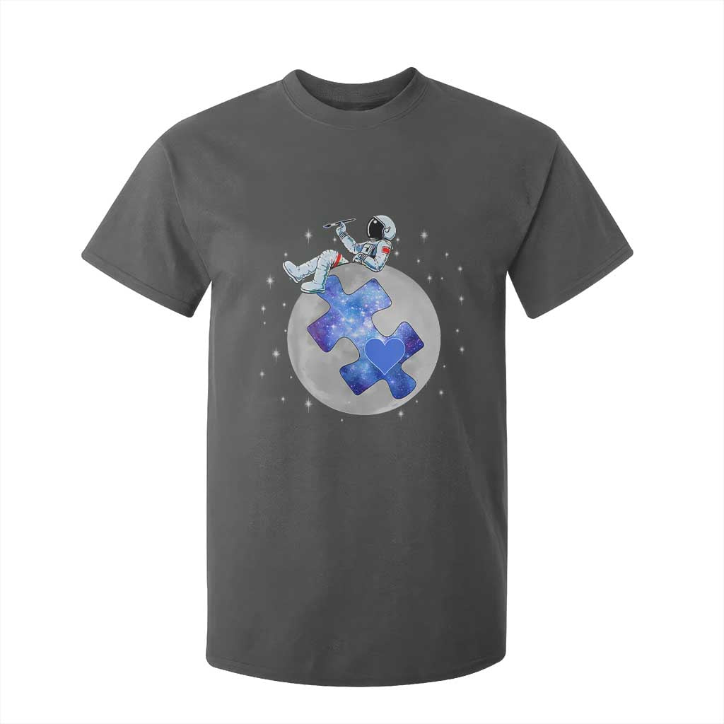 Autism Support Astronaut T Shirt For Kid Space Stars Autistic Kids Sped Teacher