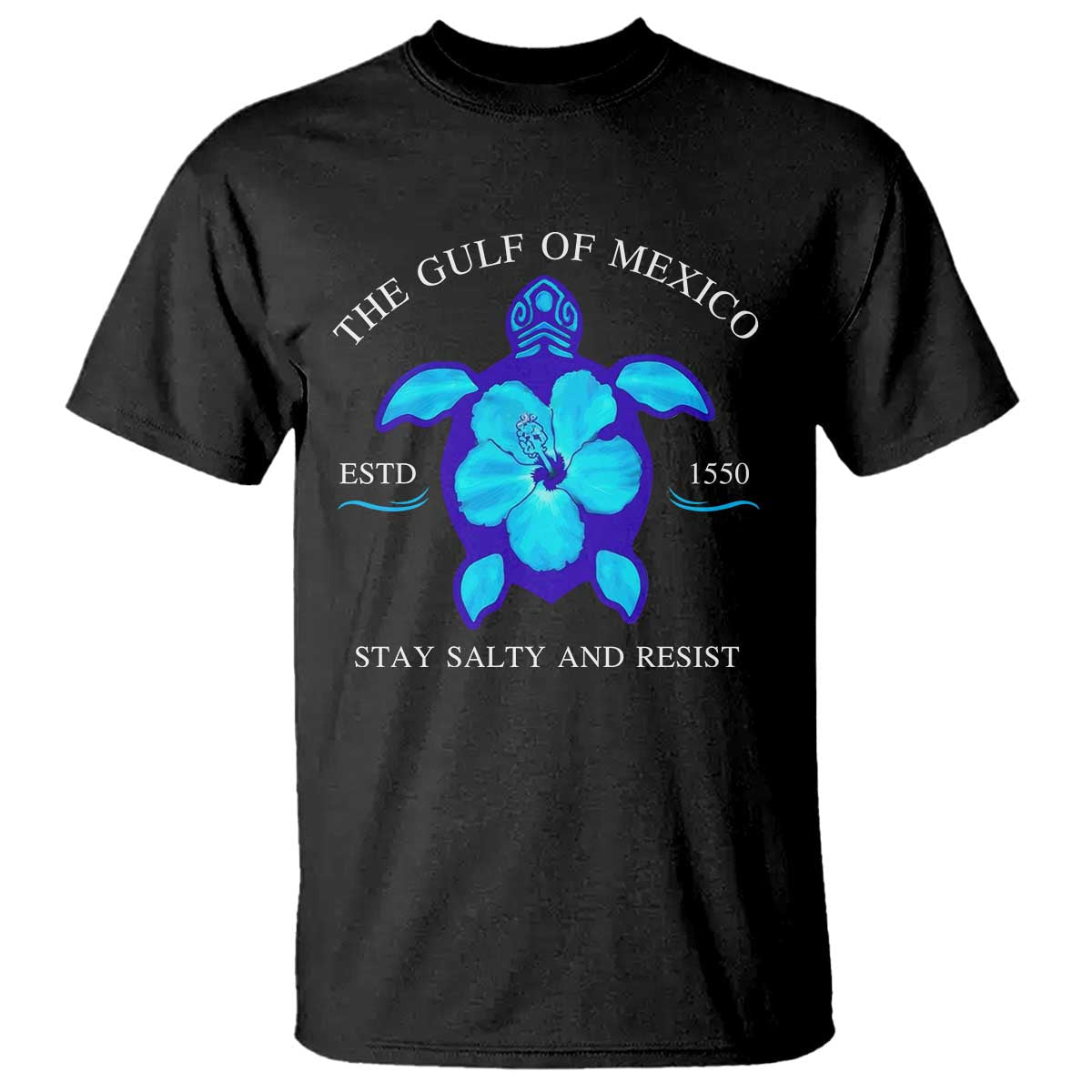 gulf-of-mexico-t-shirt-texas-alabama-florida-beach-turtle-hibiscus