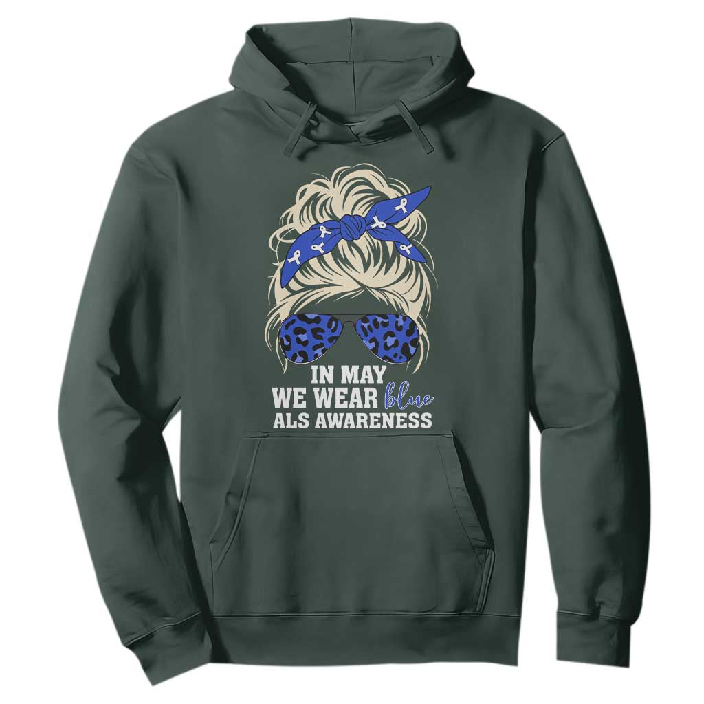 ALS Support We Wear Blue In May Hoodie