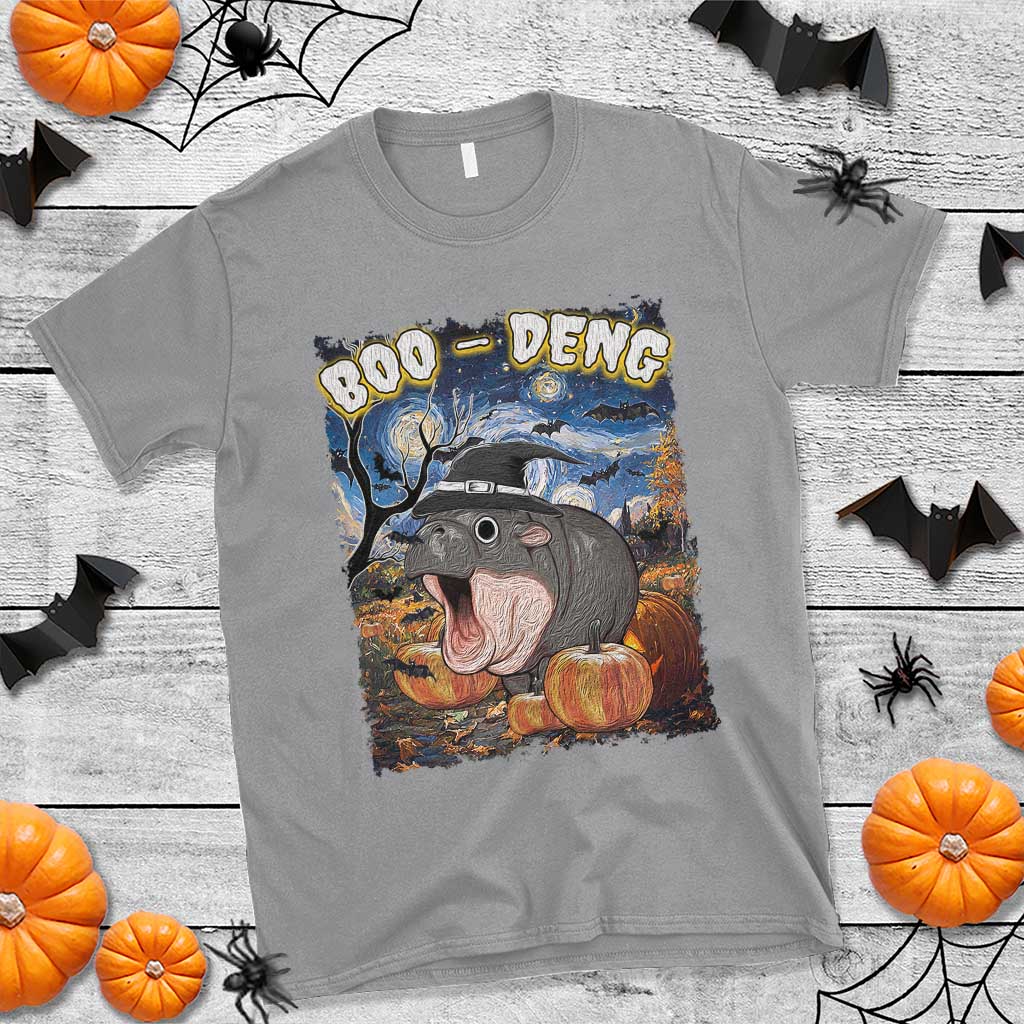 moo-deng-baby-pygmy-hippo-van-gogh-starry-night-t-shirt-halloween-gothic-witchy-vibes-cute-zoo-for-family