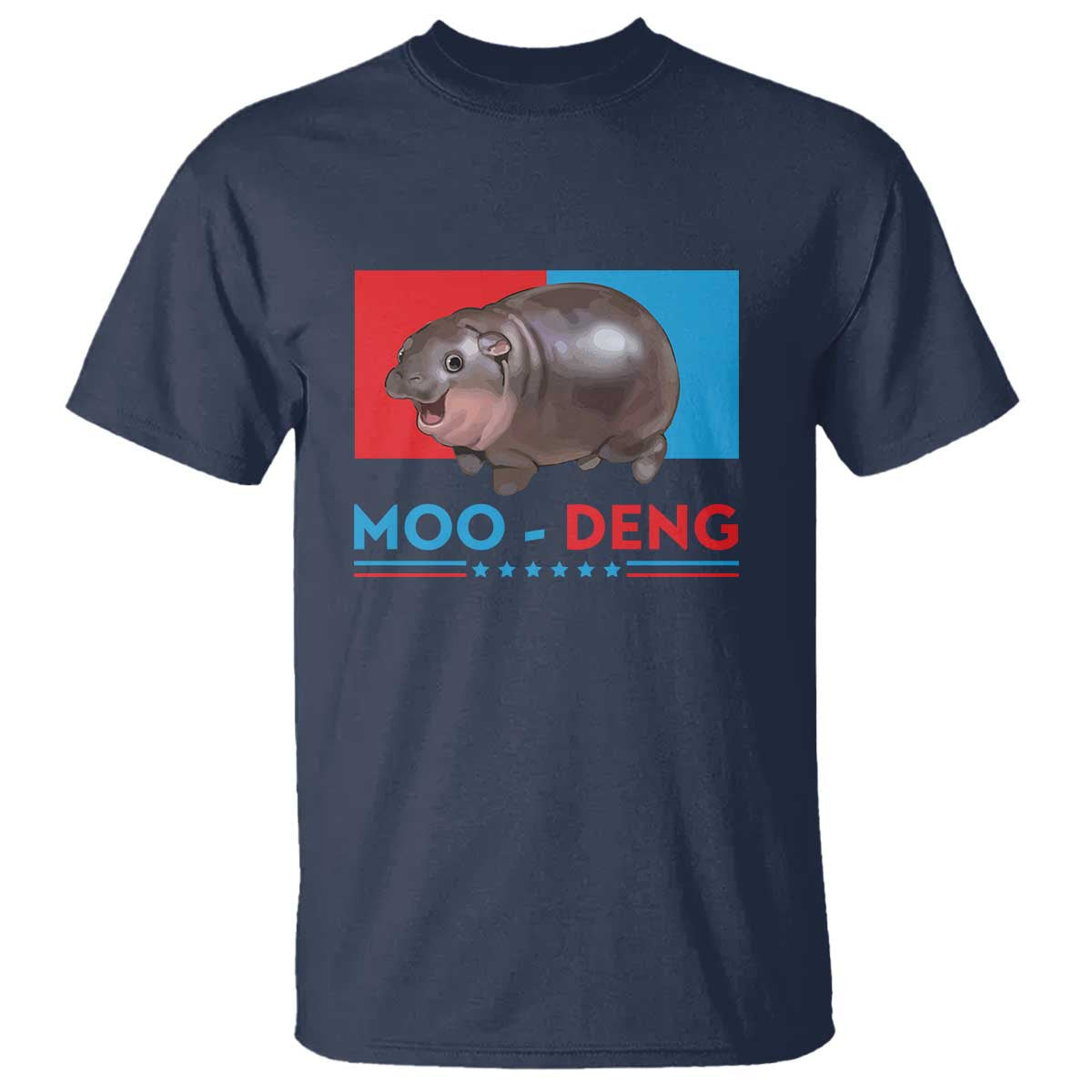 funny-moo-deng-baby-pygmy-hippo-t-shirt-moo-deng-for-president-2024-cute-zoo-for-family