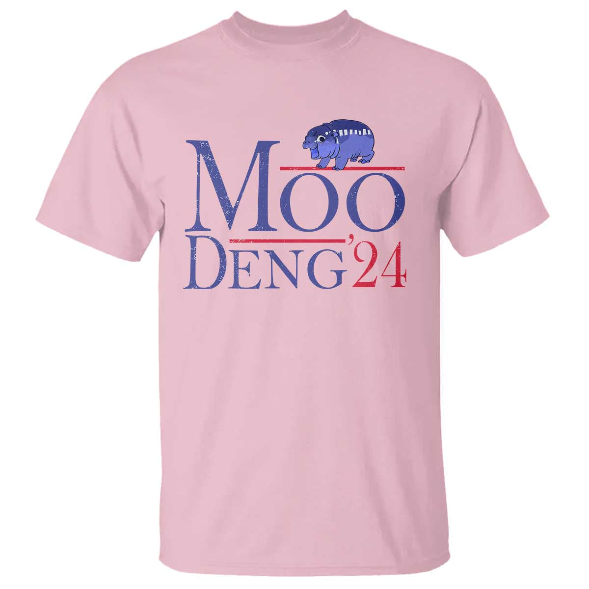moo-deng-for-president-election-2024-t-shirt-funny-baby-hippo-meme-cute-zoo-for-family