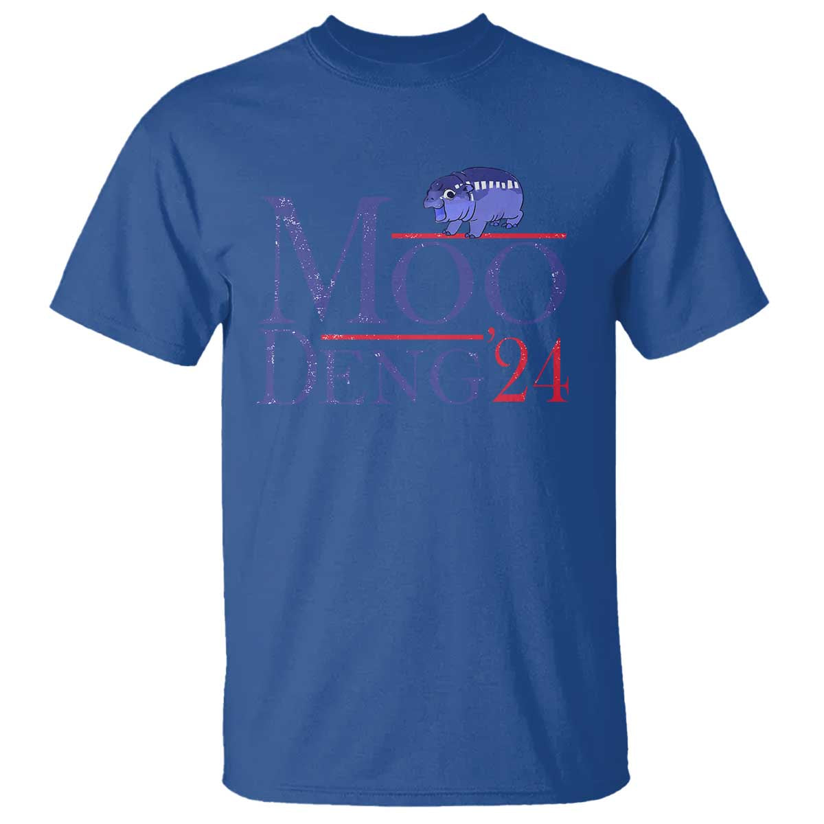 moo-deng-for-president-election-2024-t-shirt-funny-baby-hippo-meme-cute-zoo-for-family