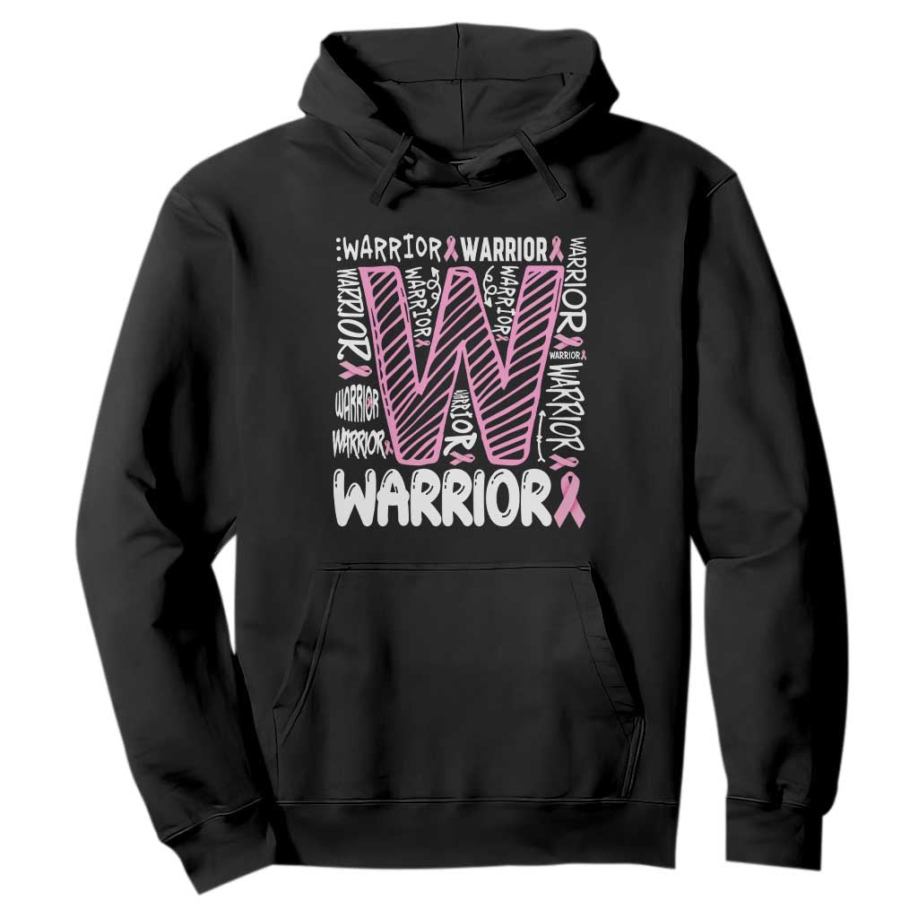 Breast Cancer Support In October We Wear Pink Hoodie Pink Ribbon Warriors Team