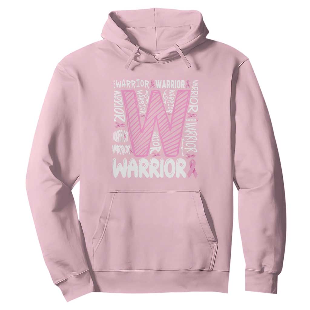 Breast Cancer Support In October We Wear Pink Hoodie Pink Ribbon Warriors Team