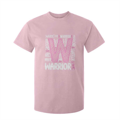 Breast Cancer Support In October We Wear Pink T Shirt For Kid Pink Ribbon Warriors Team