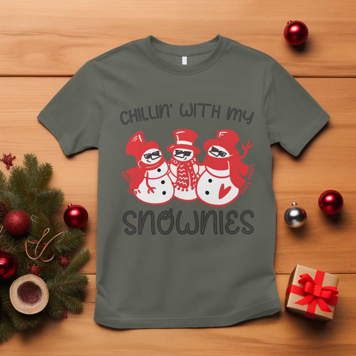 snowman-christmas-t-shirt-chillin-with-my-snowmies-ugly-gift