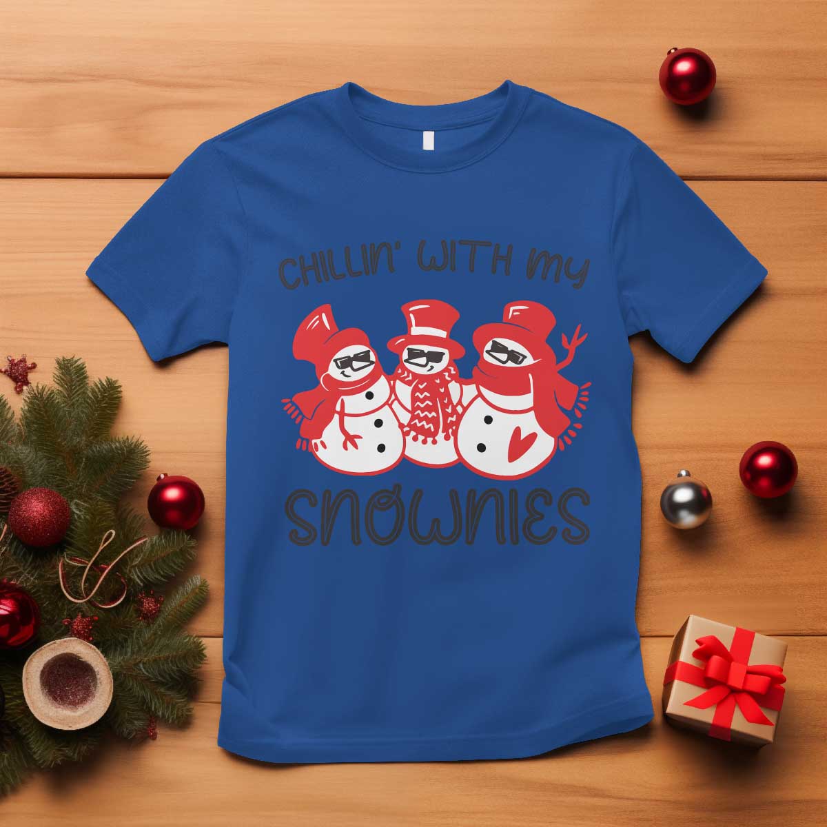 snowman-christmas-t-shirt-chillin-with-my-snowmies-ugly-gift