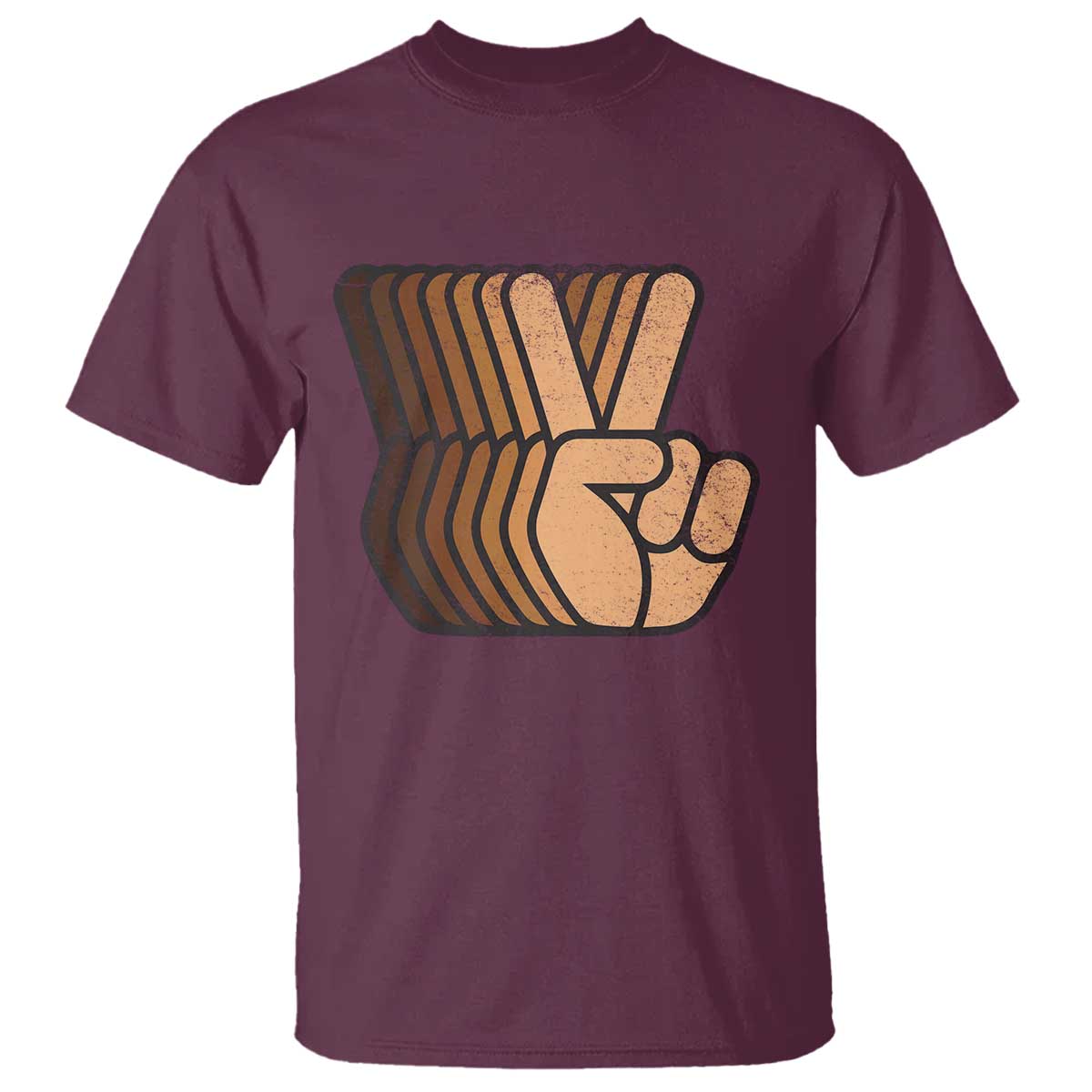 retro-equality-for-all-t-shirt-peace-sign-v-fingers-skin-tone-hands-vintage