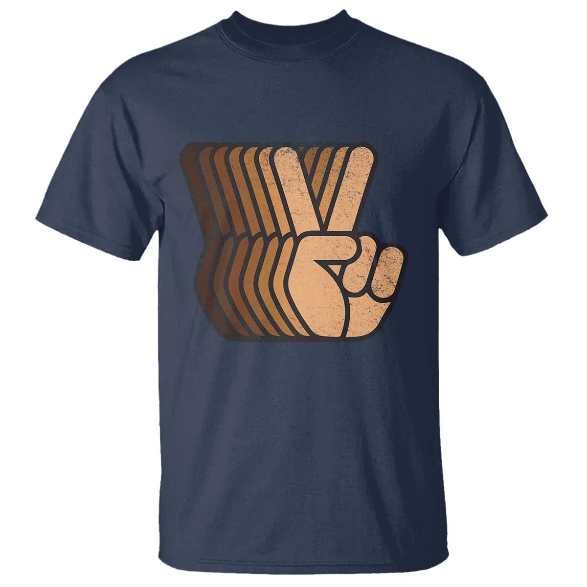 retro-equality-for-all-t-shirt-peace-sign-v-fingers-skin-tone-hands-vintage