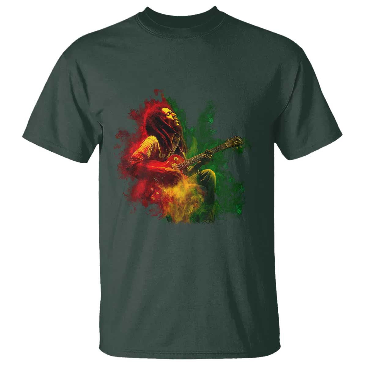 marley-guitarist-t-shirt-smoke-cannabis-leaf-420-rastafari-rasta-reggae-music