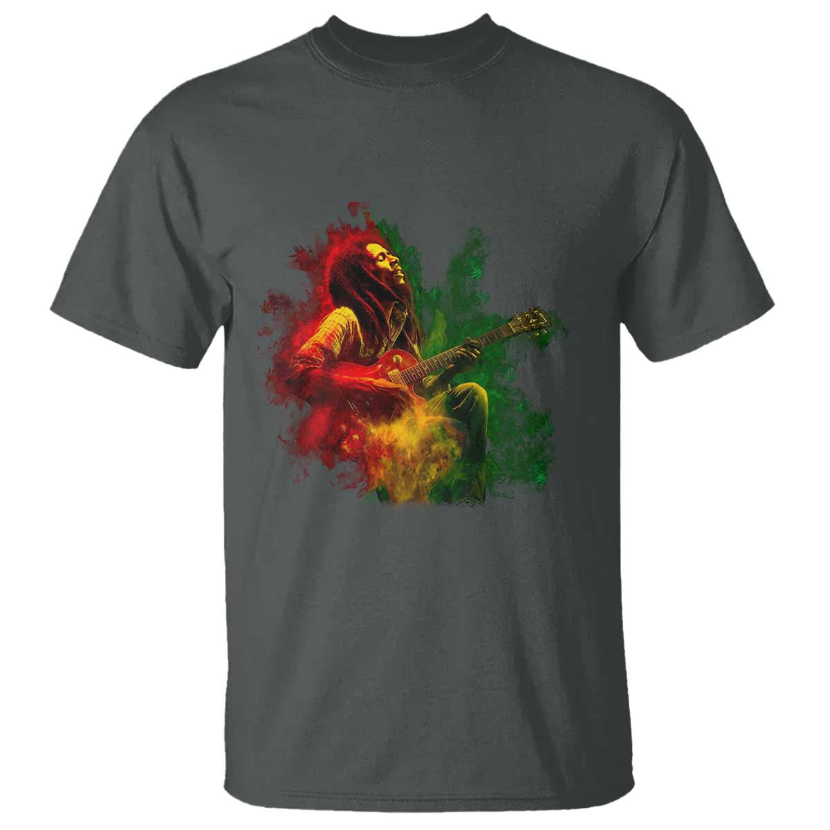 marley-guitarist-t-shirt-smoke-cannabis-leaf-420-rastafari-rasta-reggae-music