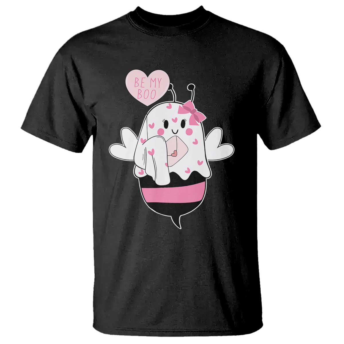 valentines-ghost-t-shirt-be-my-boo-bee-boobee-coquette-cute-funny