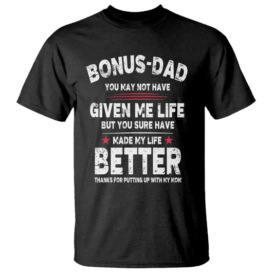 bonus-dad-t-shirt-step-dad-fathers-day