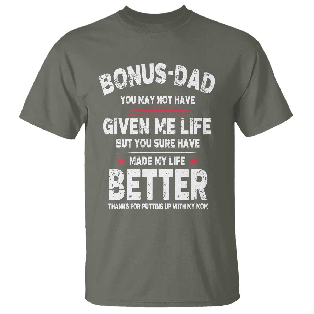 bonus-dad-t-shirt-step-dad-fathers-day