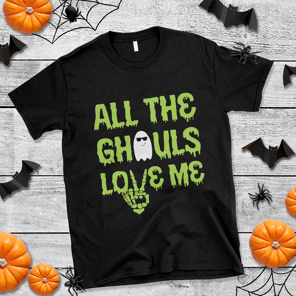 halloween-skeleton-boo-ghost-cute-costume-t-shirt-funny-all-the-ghouls-love-me-shirt-boys-toddler-girls-kids-youth
