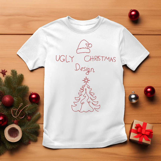 funny-christmas-t-shirt-ugly-tree-hand-drawn