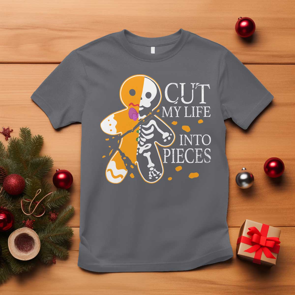 gingerbread-christmas-t-shirt-cut-my-life-into-pieces-goth-black-aesthetics