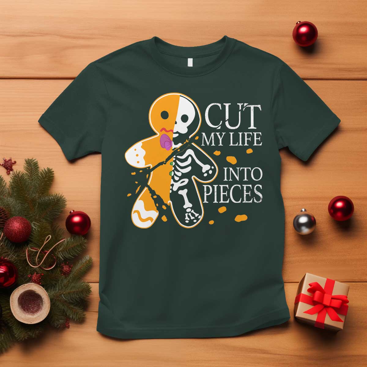gingerbread-christmas-t-shirt-cut-my-life-into-pieces-goth-black-aesthetics