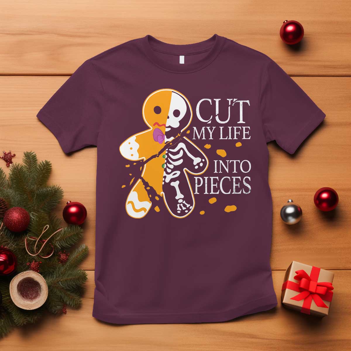 gingerbread-christmas-t-shirt-cut-my-life-into-pieces-goth-black-aesthetics