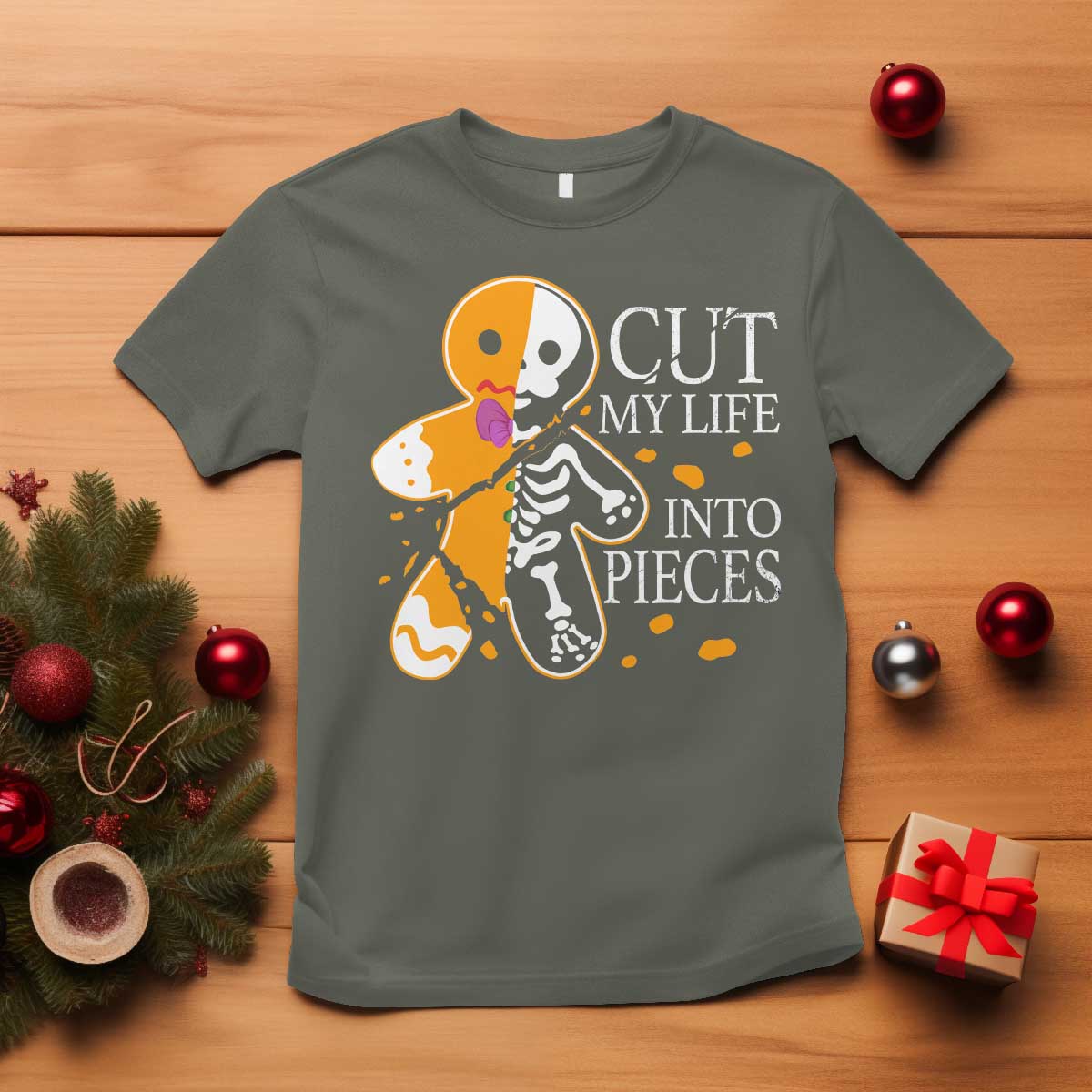 gingerbread-christmas-t-shirt-cut-my-life-into-pieces-goth-black-aesthetics
