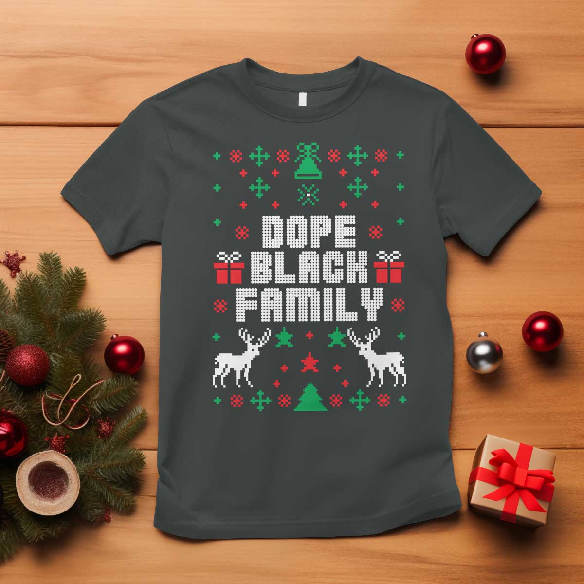 african-american-family-christmas-t-shirt-dope-black-family-matching-ugly-christmas
