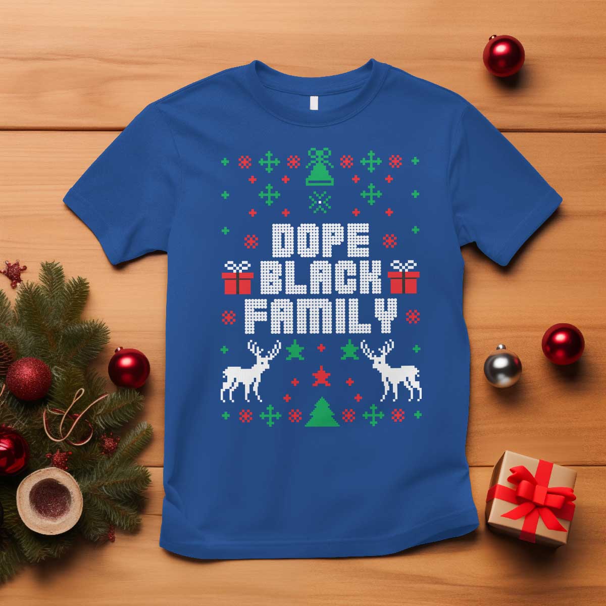 african-american-family-christmas-t-shirt-dope-black-family-matching-ugly-christmas