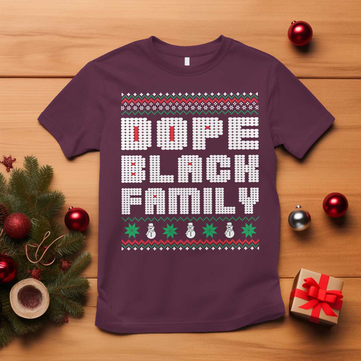 african-american-family-christmas-t-shirt-dope-black-family-matching-ugly-xmas