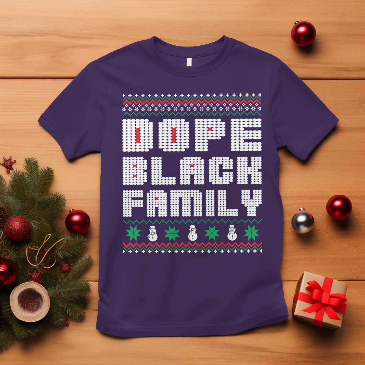 african-american-family-christmas-t-shirt-dope-black-family-matching-ugly-xmas