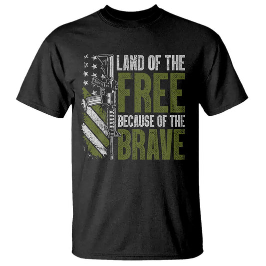 land-of-the-free-because-of-the-brave-t-shirt-gun-american-flag