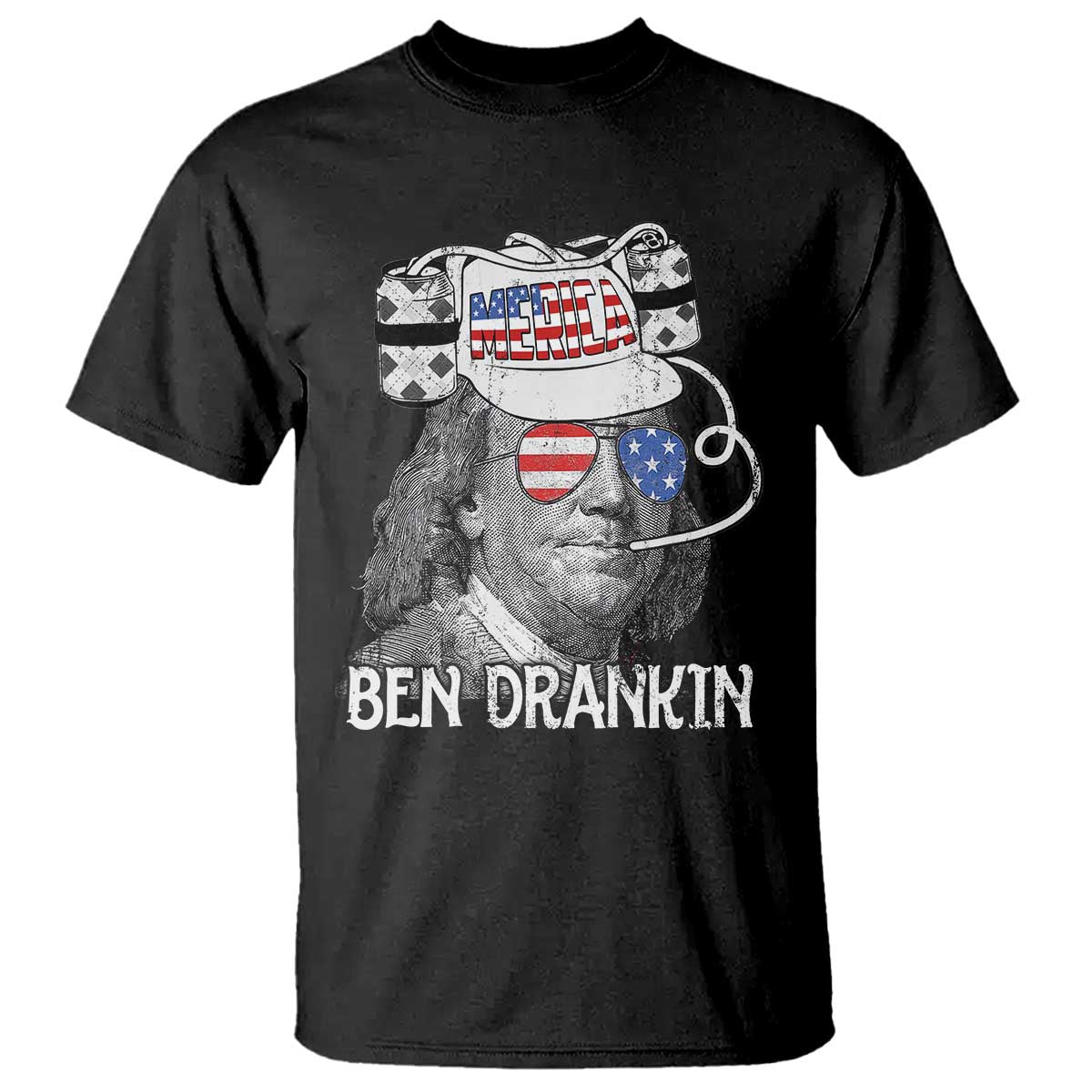 4th-of-july-ben-drankin-t-shirt-funny-benjamin-franklin-usa-flag
