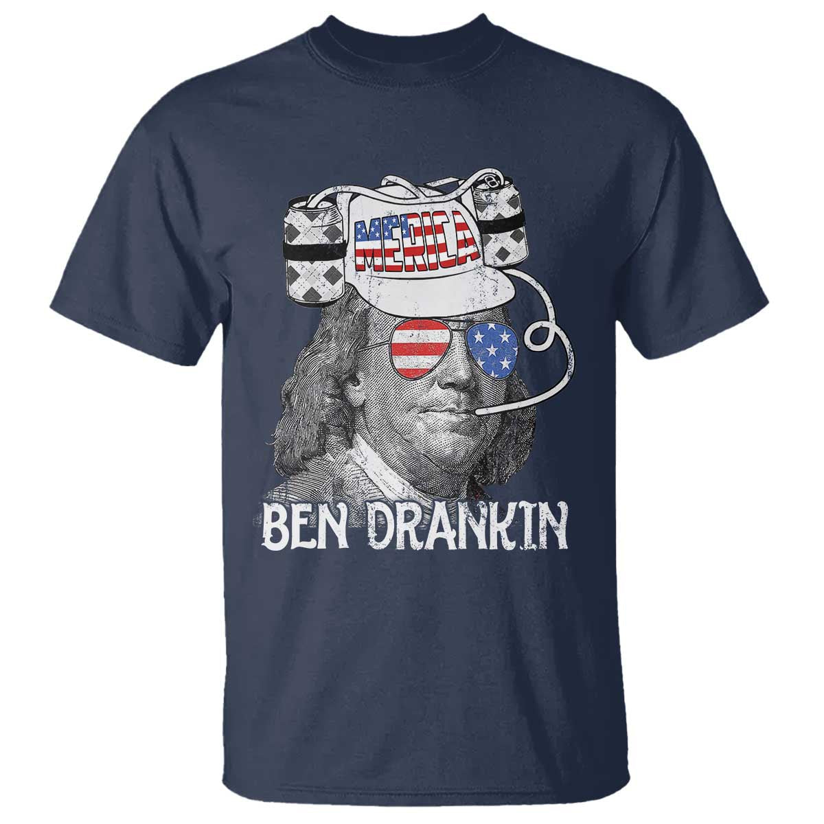 4th-of-july-ben-drankin-t-shirt-funny-benjamin-franklin-usa-flag