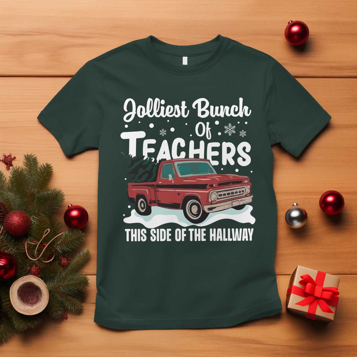 teacher-christmas-t-shirt-vintage-jolliest-bunch-of-teachers-this-side-of-the-hallway