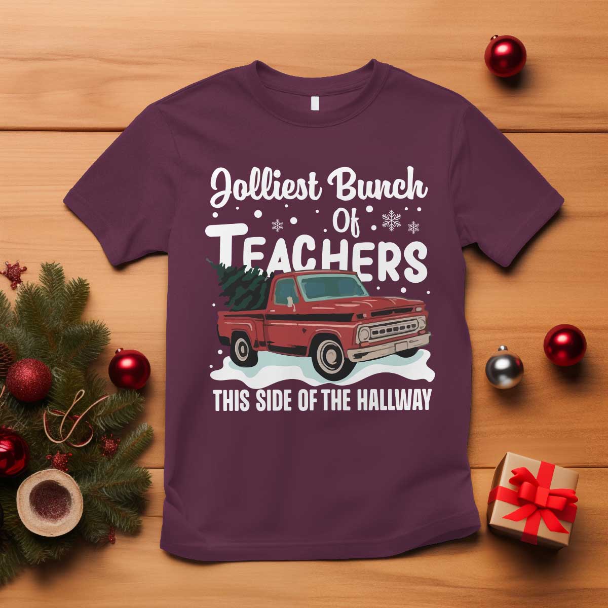 teacher-christmas-t-shirt-vintage-jolliest-bunch-of-teachers-this-side-of-the-hallway