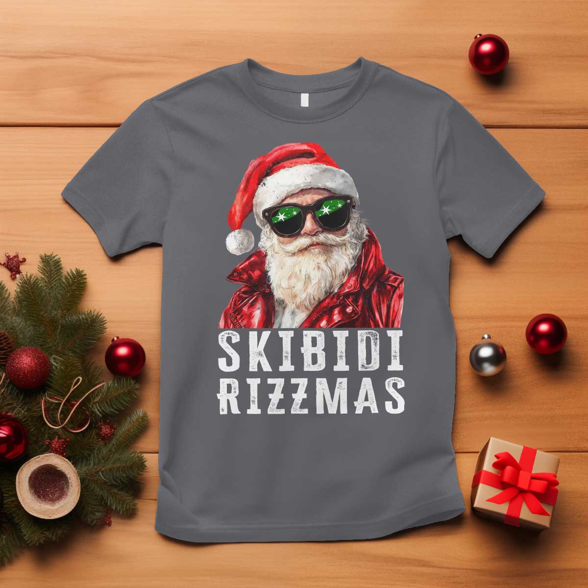 funny-christmas-santa-t-shirt-skibidi-rizzmas-christmas-rizz-santa-claus-charisma-kid-cool