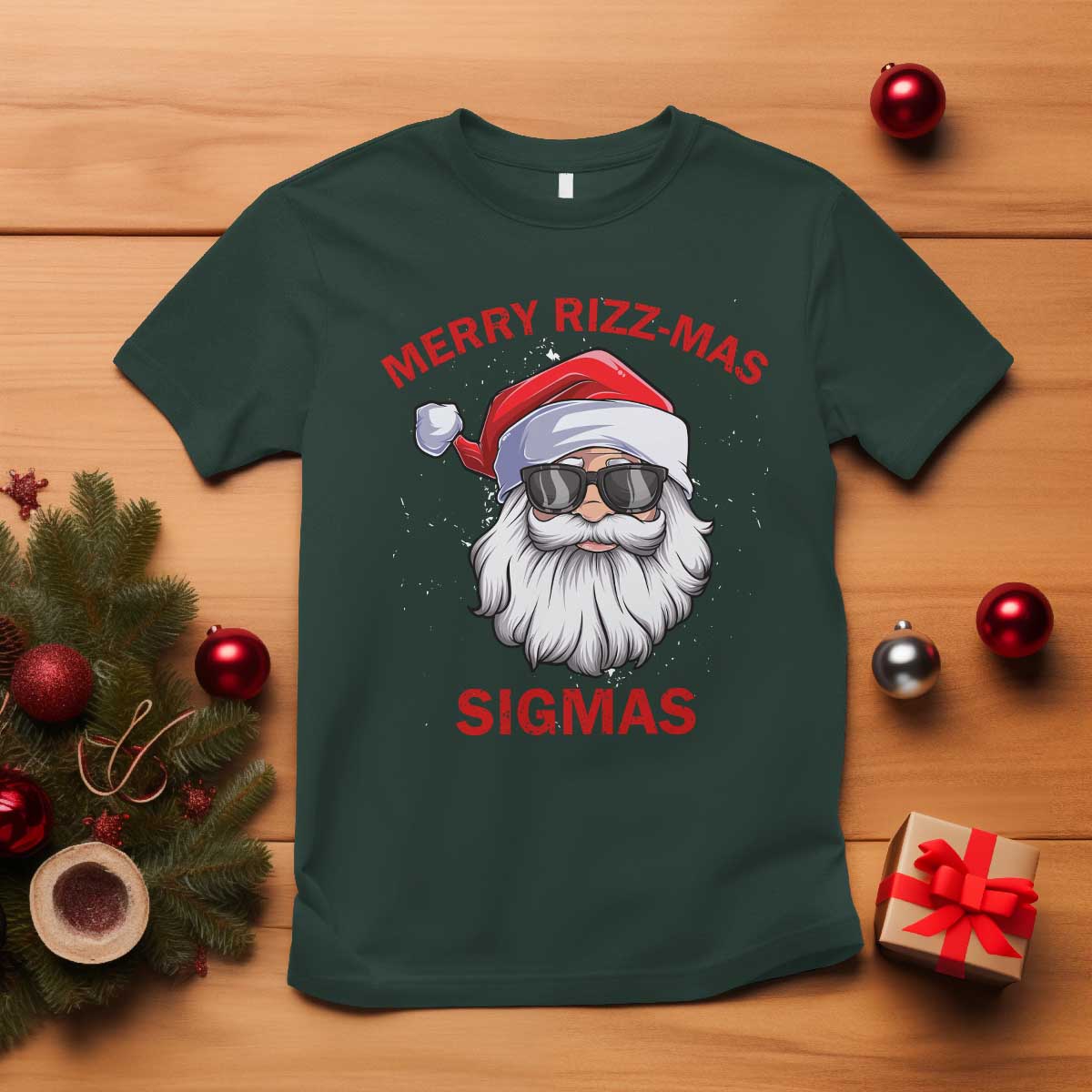 funny-christmas-santa-t-shirt-merry-rizz-mas-sigmas-gen-alpha-middle-school-christmas