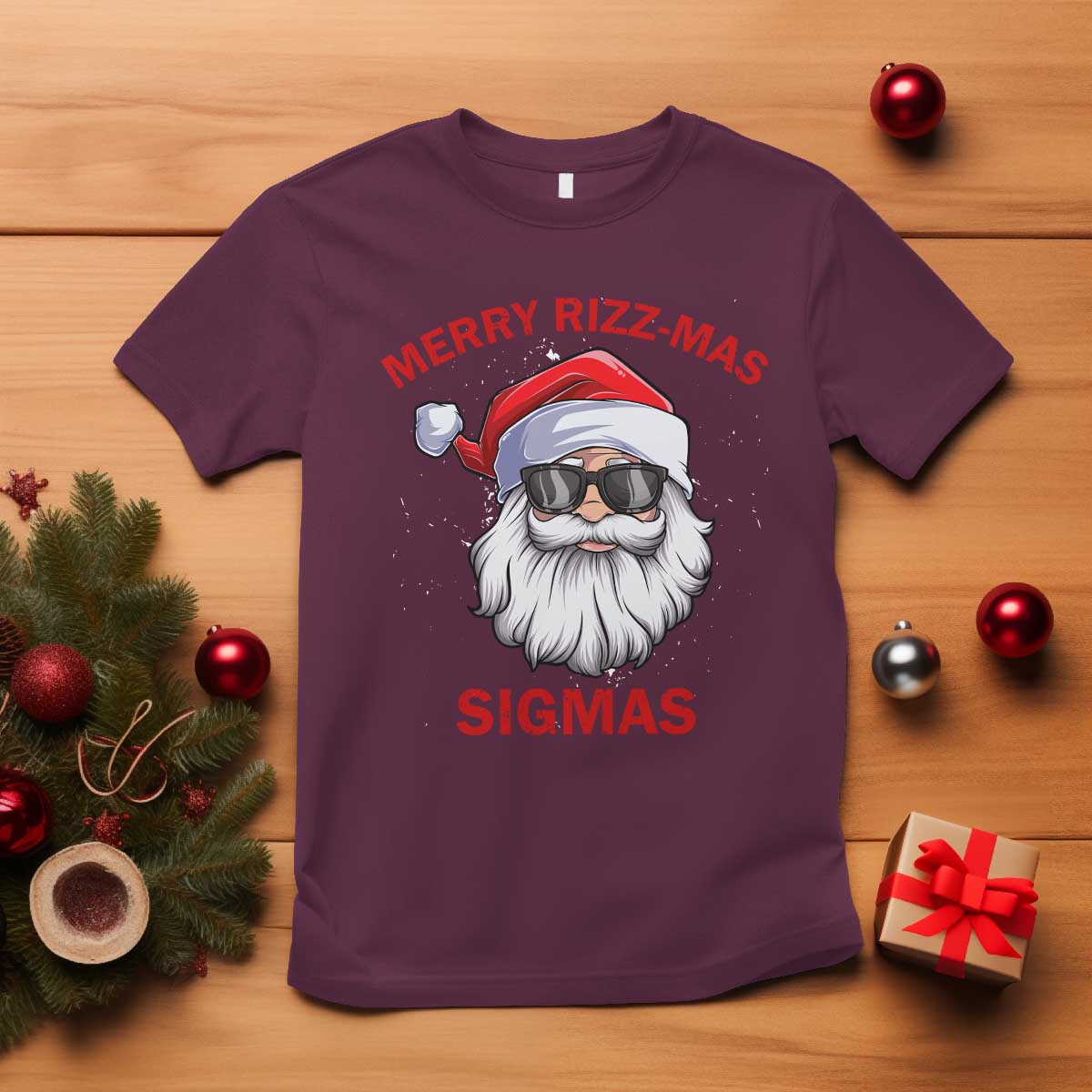 funny-christmas-santa-t-shirt-merry-rizz-mas-sigmas-gen-alpha-middle-school-christmas