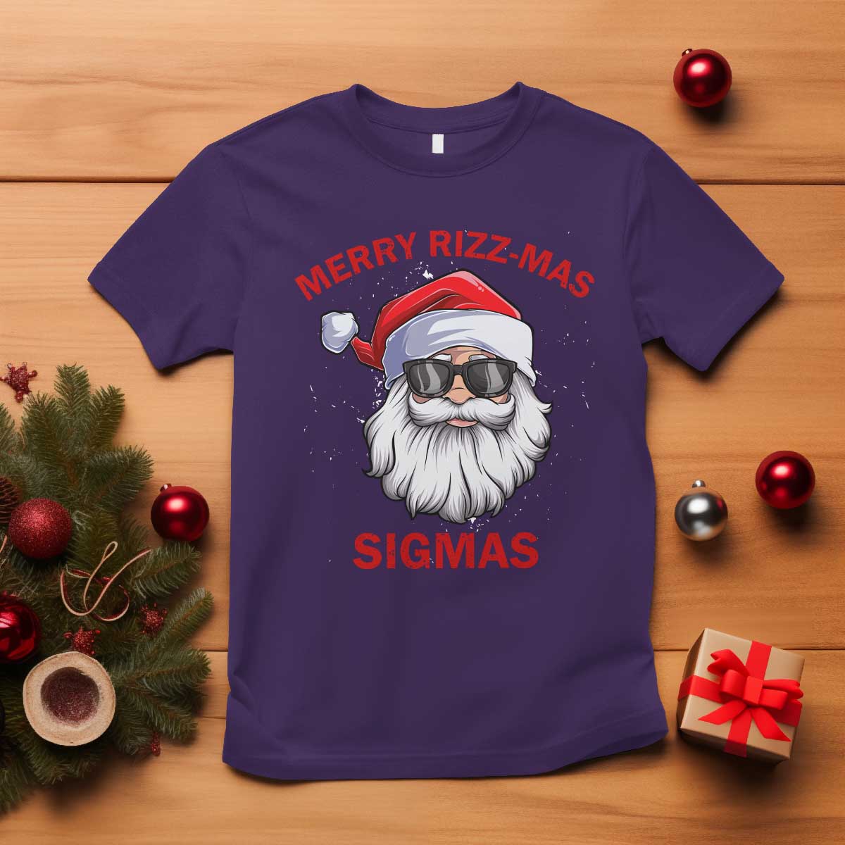 funny-christmas-santa-t-shirt-merry-rizz-mas-sigmas-gen-alpha-middle-school-christmas