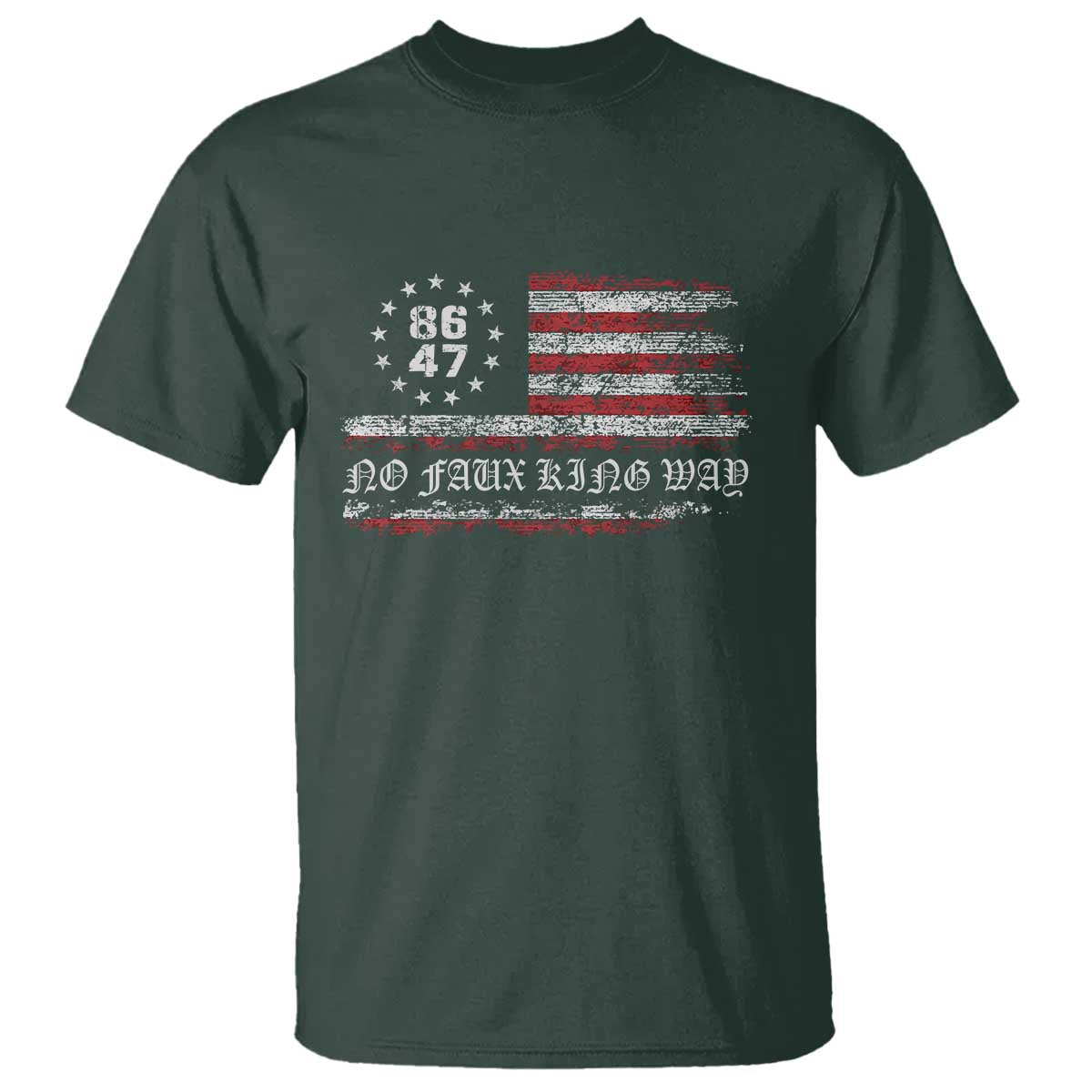 snarky-no-kings-in-america-t-shirt-no-faux-king-way-86-47-us-flag-impeach-47