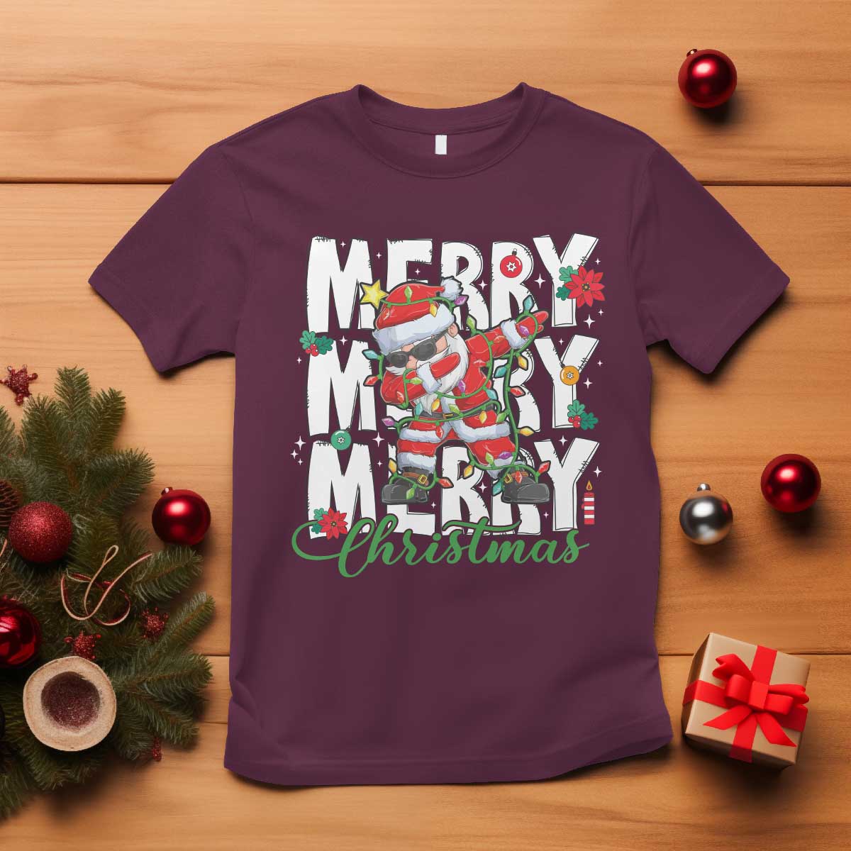 merry-christmas-santa-t-shirt-dabbing-santa-xmas-lights