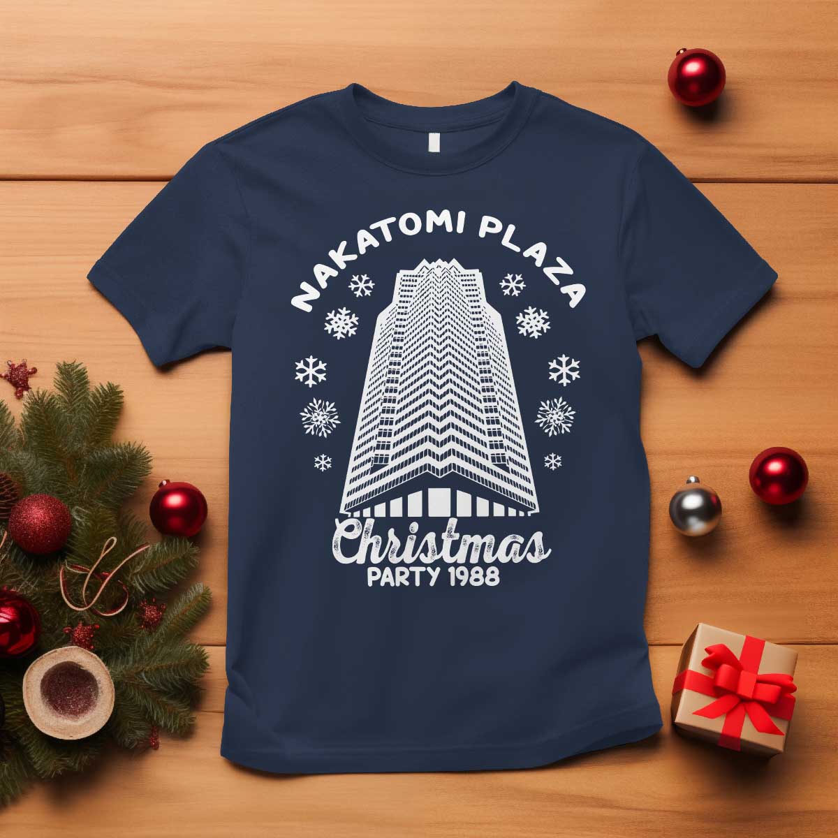 nakatomi-plaza-christmas-party-1988-classic-t-shirt-xmas-gift
