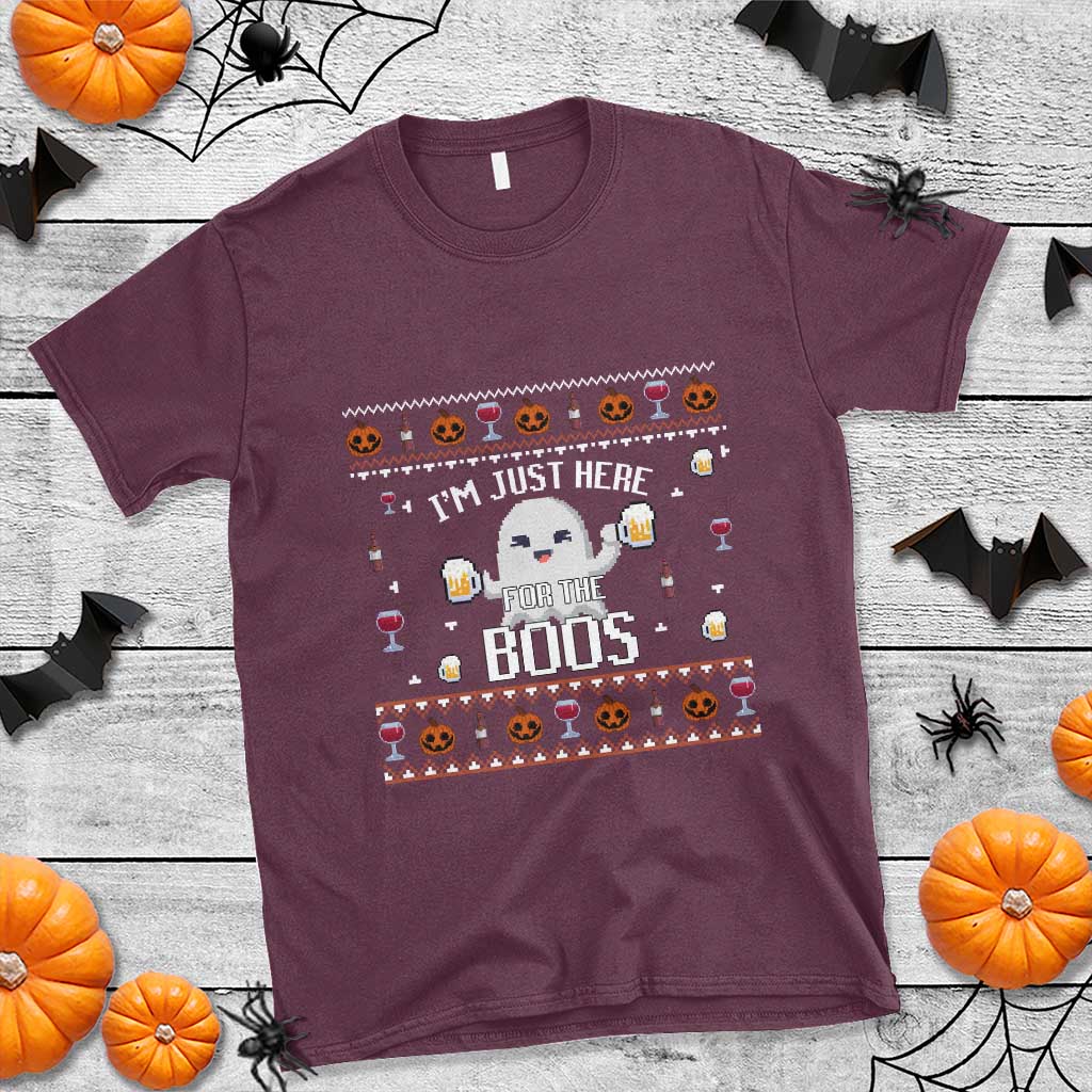 im-just-here-for-the-boos-funny-gift-halloween-ghost-with-beer-t-shirt-ugly-halloween-sweater