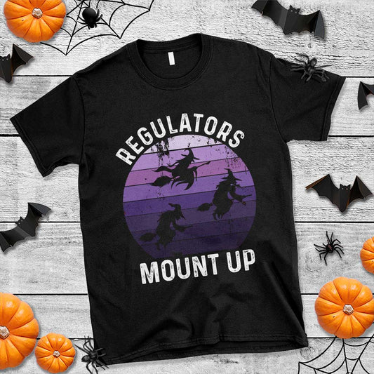 funny-halloween-witch-t-shirt-regulators-mount-up-witchy-vibes