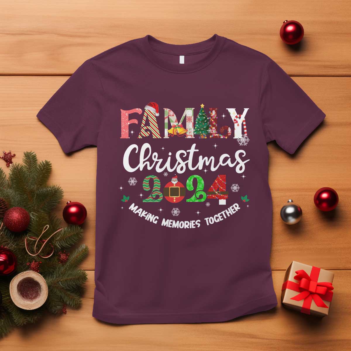 matching-family-christmas-t-shirt-funny-group-xmas-festive-mom-dad-kids-tees
