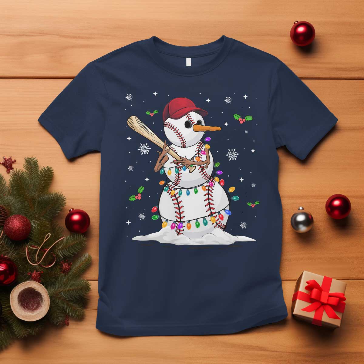 christmas-baseball-player-t-shirt-baseball-snowman-balls-snow-xmas-gifts-santa-sports-gifts-for-men-boys